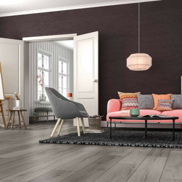 Parquet Stratifié Chêne Riss D4175-1 Lame-Structure PR-1.380 × 193 × 7 mm