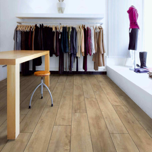 Parquet Stratifié Chêne Beige Oriental D4982- Meilleure Qualité-Lame-Structure ER-1.38