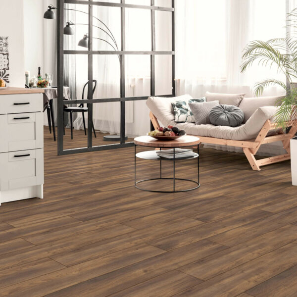 Parquet Stratifié Elba Chêne Marron RV827 -1 lame - ER structure - 1.380 × 242 × 8 mm