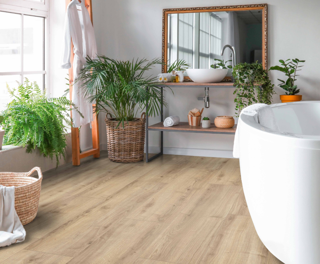 Parquet Stratifié Luxor Chêne Platine RV821 -1 lame - ER structure - 1.380 × 242 × 8 mm