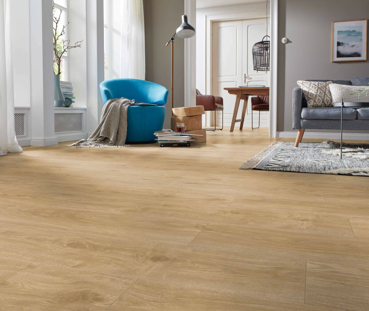 Le Parquet Stratifié Chêne Girona M1019