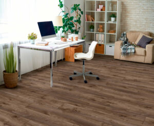 Le Parquet Stratifié Chêne Makro Brun