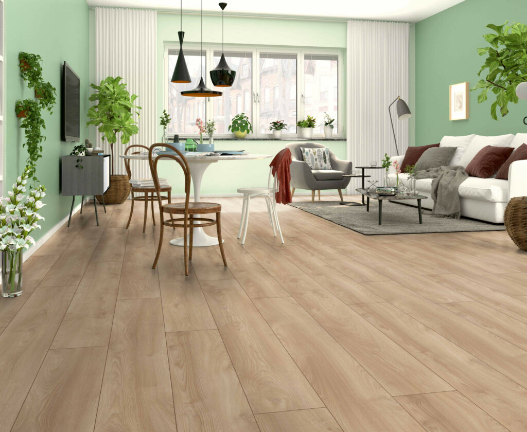 Le Parquet Stratifié Chêne Makro Clair