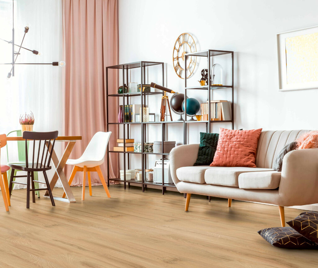 Le parquet stratifié Chêne Farm Beige M1231