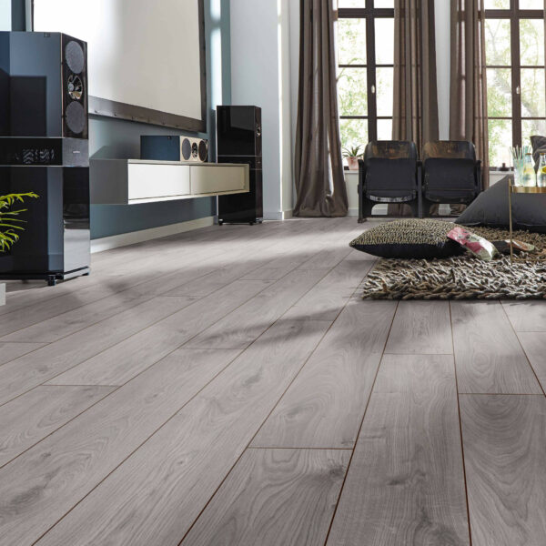 Le parquet stratifié Chêne Intemporel Gris