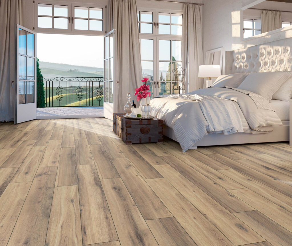 Le parquet stratifié Chêne Lybia Gris