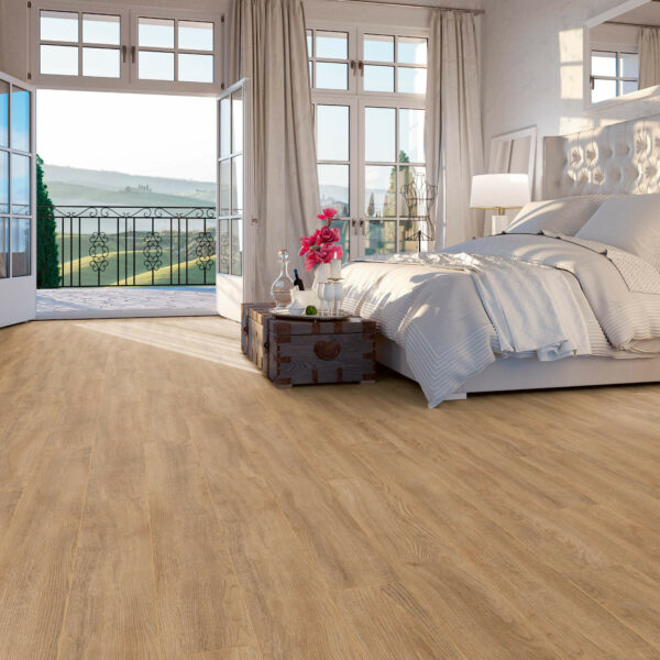 Le parquet stratifié Chêne Naturel Béton M1235
